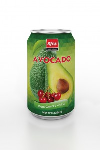 330ml Avocado with Cherry Juice
